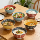 Color Festival 6" Bowl (set of 6)