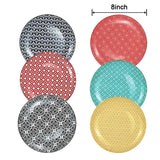 Color Festival 8" Side Plate (set of 6)