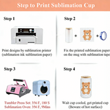 24 Pack 18oz Sublimation Glass Cans Blanks with Bamboo Lid