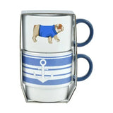 14 OZ stacking mug, set of 2