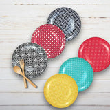 Color Festival 8" Side Plate (set of 6)