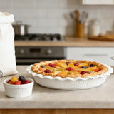 9" Ruffle Pie Dish – PK of 6