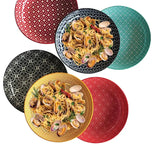 Color Festival 8.5" Pasta bowl (set of 6)