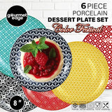Color Festival 8" Side Plate (set of 6)
