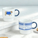 14 OZ stacking mug, set of 2