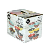 Color Festival 6" Bowl (set of 6)