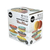 Color Festival 8.5" Pasta bowl (set of 6)