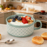 set of 6 ps 22 oz Soup Mug with Lid – Viridian, Screen Printing