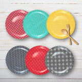 Color Festival 10.5" Dinner Plate (set of 6)