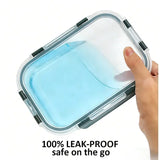 20 ps set of Glass Food Storage Containers with Airtight Leakproof Lids