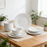 Embossed 12-Piece Dinnerware Set