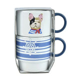 14 OZ stacking mug, set of 2