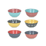Color Festival 6" Bowl (set of 6)