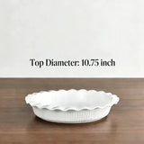 9" Ruffle Pie Dish – PK of 6